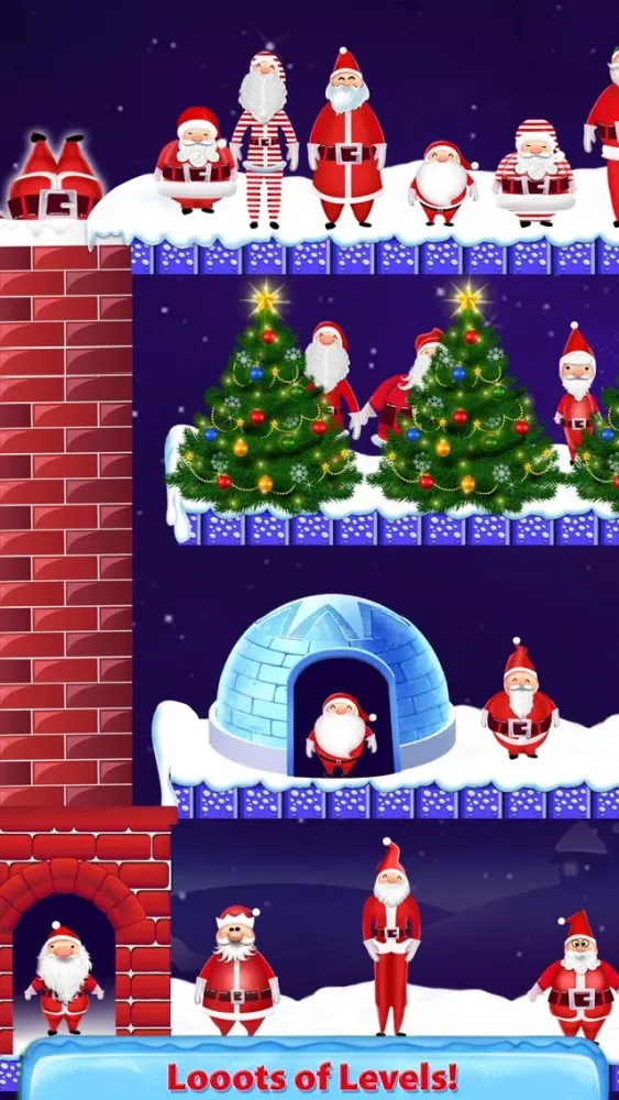 Capturas de tela do Santa Games - Santa tracker