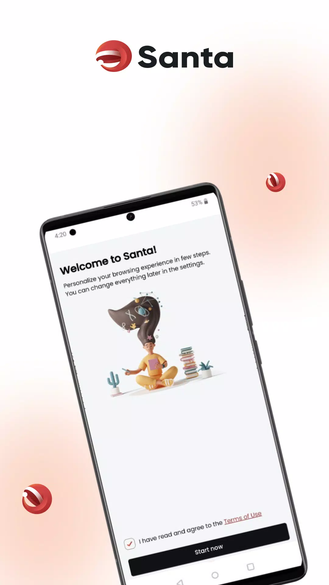 Santa Browserภาพหน้าจอของแอป1