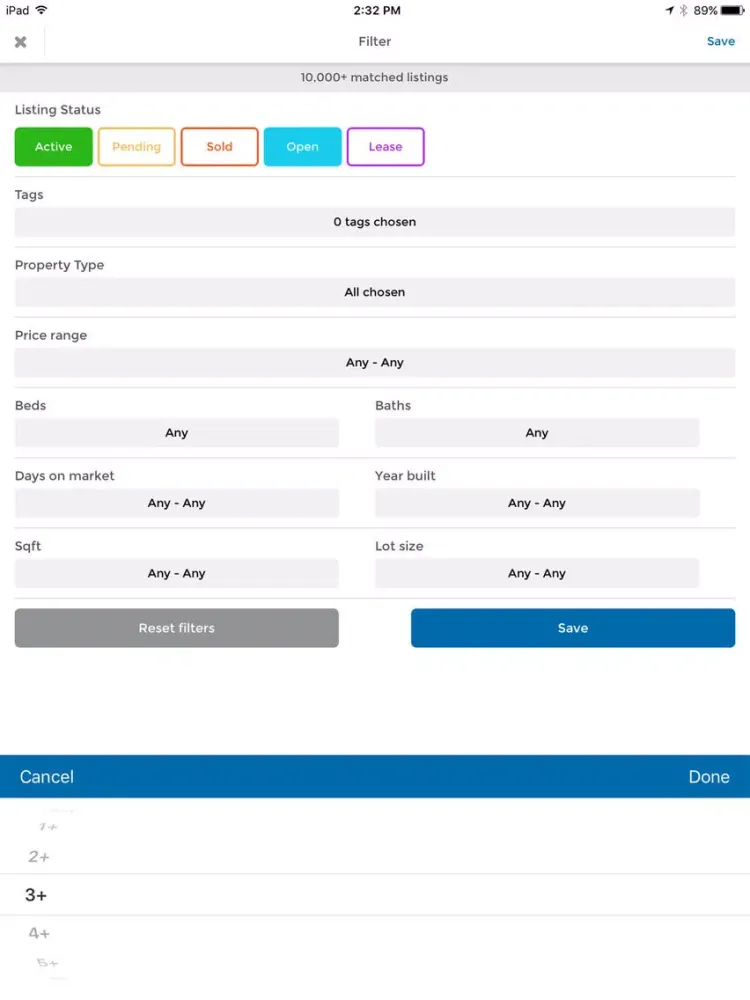 Santa Barbara Home Values iPad  스크린샷