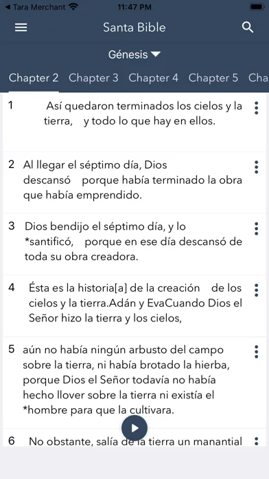 Santa Biblia en Español应用截图