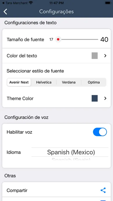 Santa Biblia en Español应用截图