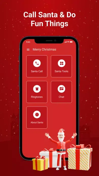Santa Tracker Live Call Screenshots