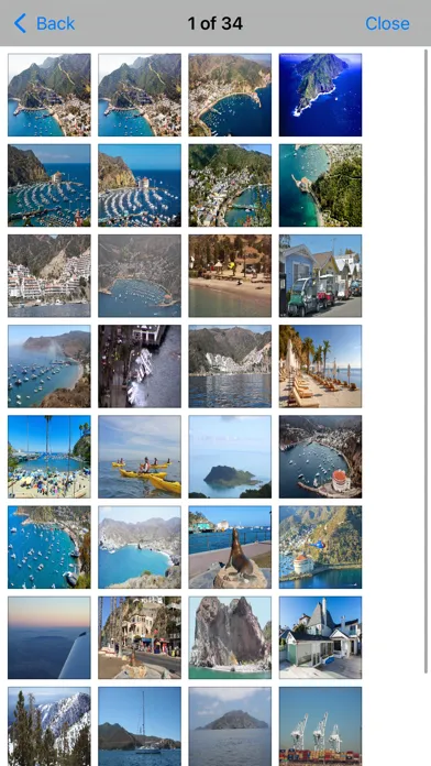 Capturas de tela do Santa Catalina Island