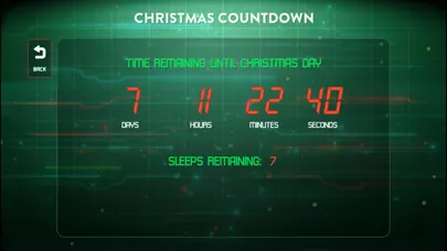 Tangkapan layar Santa Tracker and Status Check