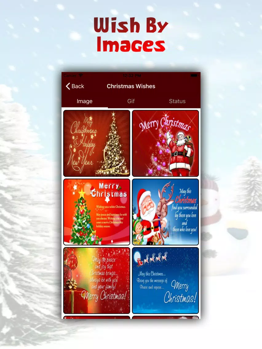 Tangkapan skrin Santa Claus Calling & Greeting iPad 