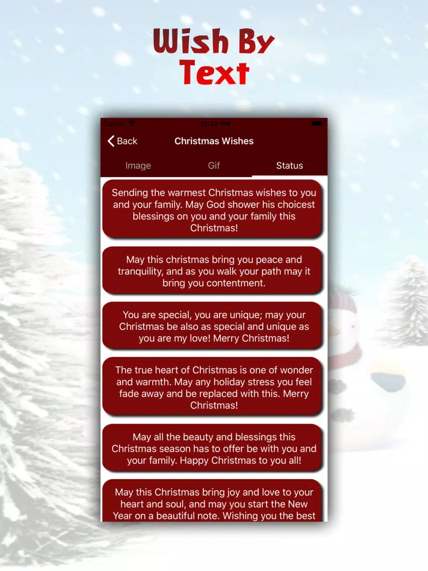 Tangkapan skrin Santa Claus Calling & Greeting iPad 