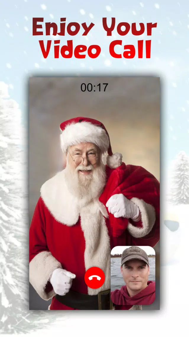 Tangkapan skrin Santa Claus Calling & Greeting