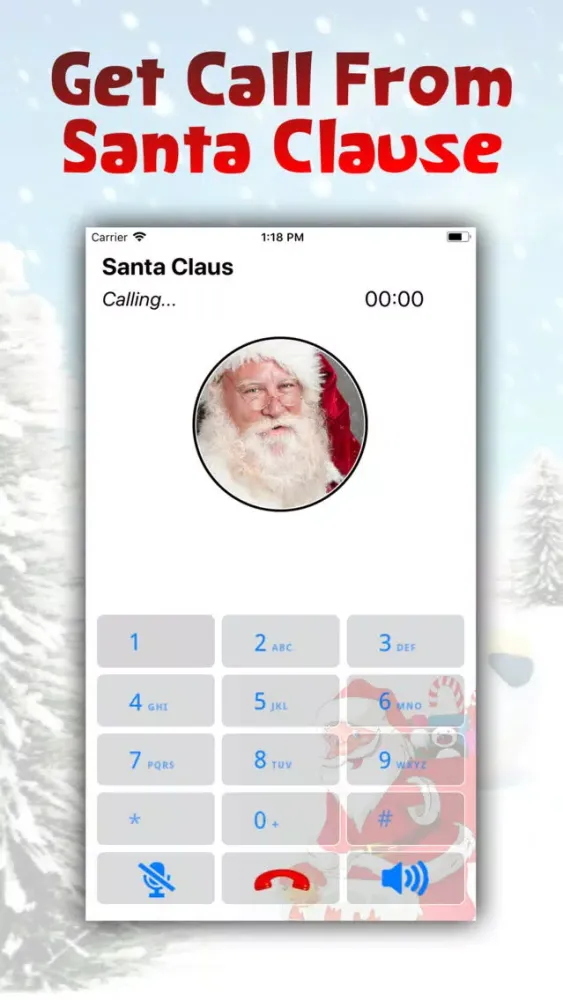 Santa Claus Calling & Greeting سکرین شاٹس