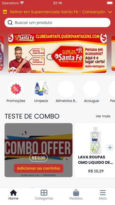Supermercado Santa Fé应用截图