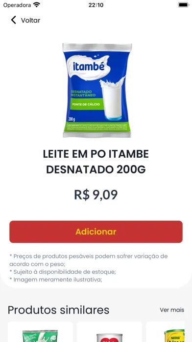 Supermercado Santa Fé应用截图