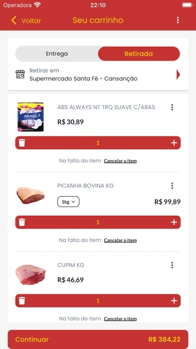 Supermercado Santa Fé应用截图