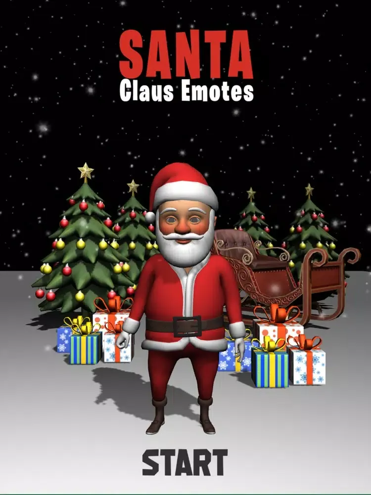 ภาพหน้าจอของ Santa Claus Gift Opener iPad 