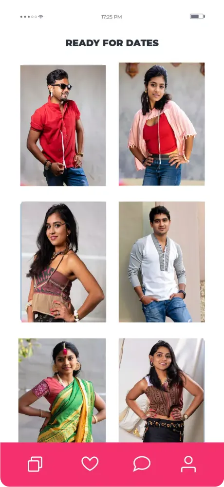 Tangkapan layar Santali Dating App - Dular