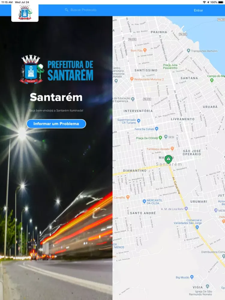 Santarém Iluminada iPad  スクリーンショット