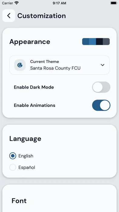 Santa Rosa County FCU Mobile应用截图