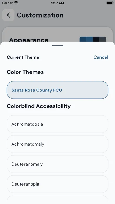 Santa Rosa County FCU Mobile应用截图
