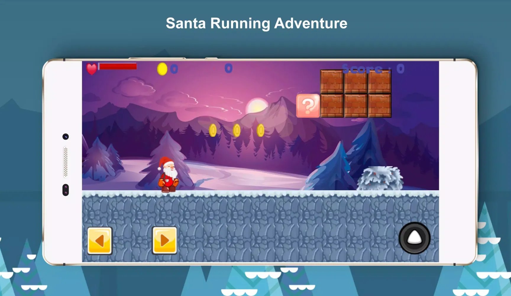 Santa Running Adventure स्क्रीनशॉट