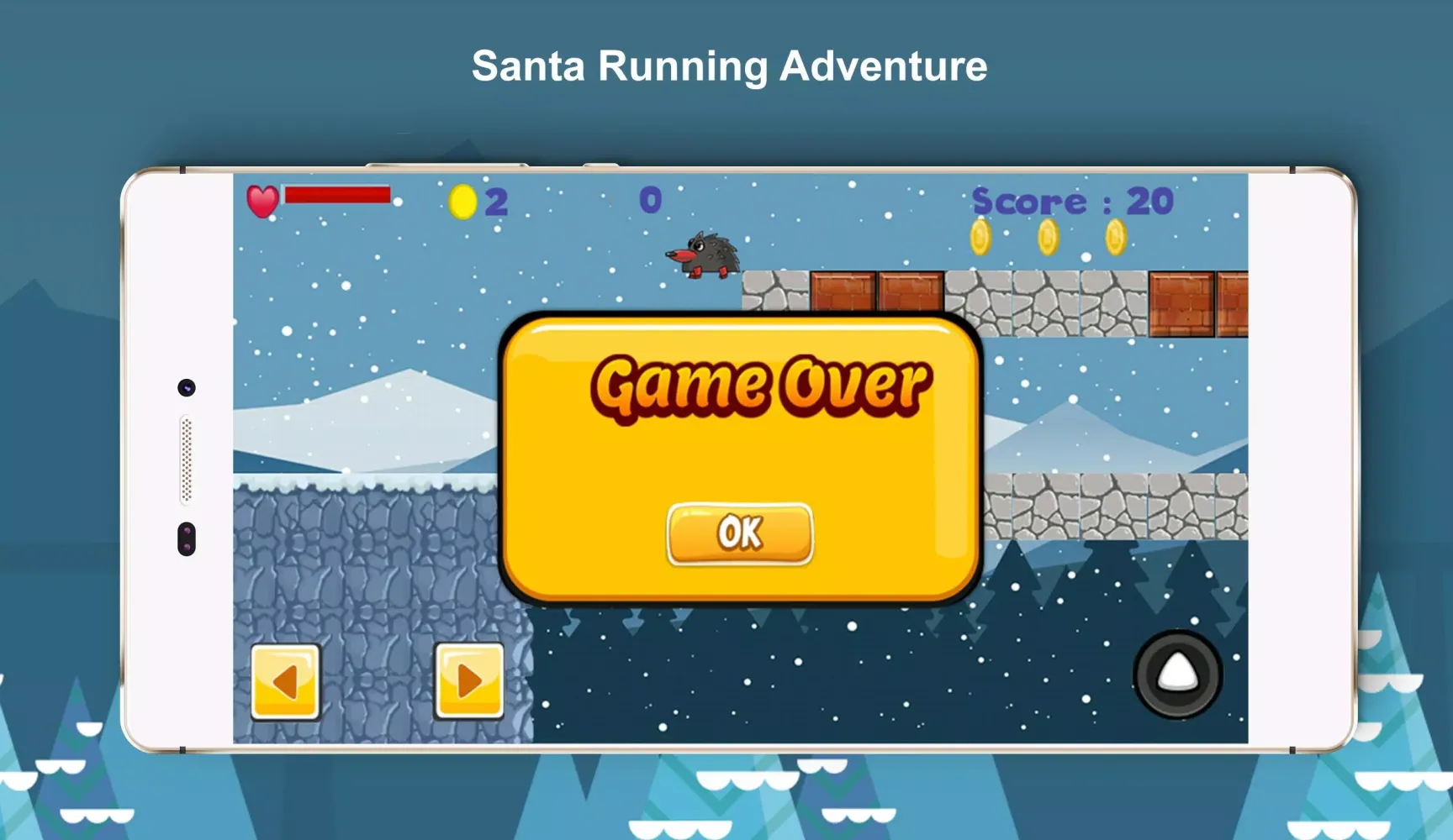 Santa Running Adventure स्क्रीनशॉट
