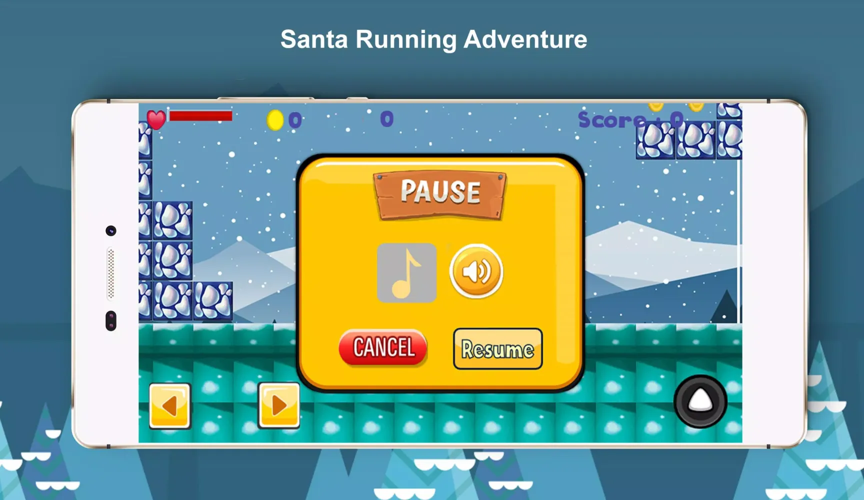 Santa Running Adventure स्क्रीनशॉट