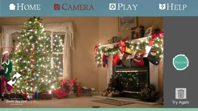 Capturas de pantalla de Santa Spy Cam
