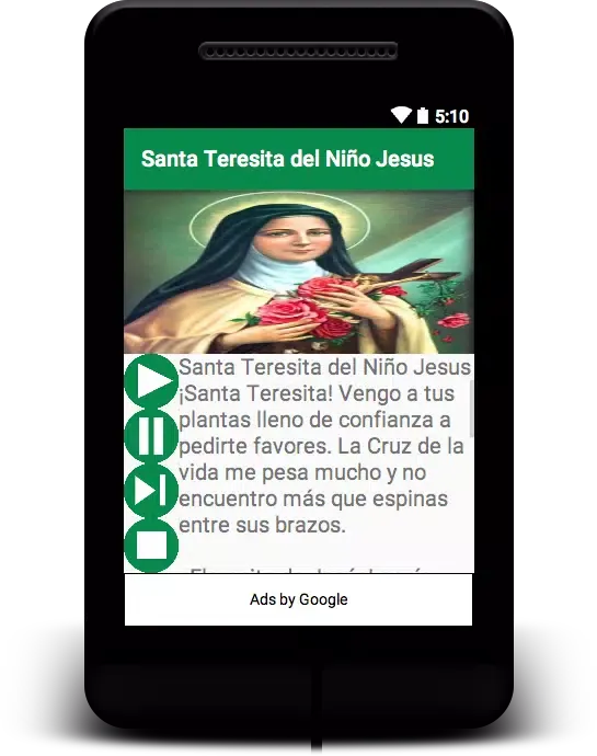Santa Teresita del Niño Jesús スクリーンショット