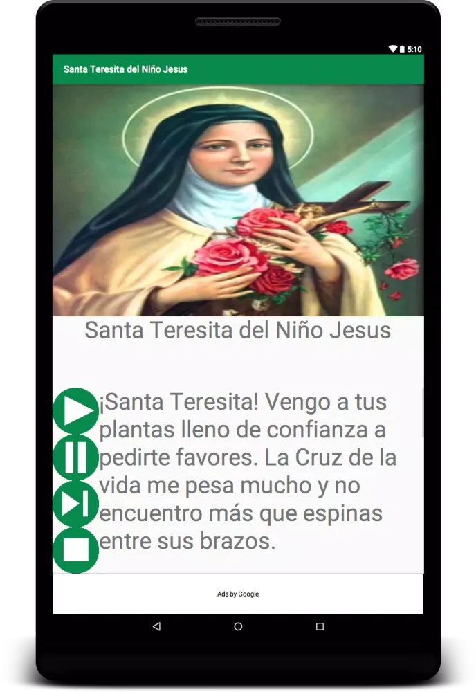 Santa Teresita del Niño Jesús スクリーンショット