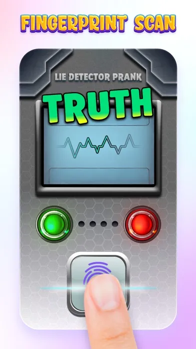 Zrzuty ekranu MagicInsight:Test Lie Detector