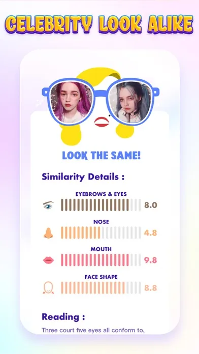 Zrzuty ekranu MagicInsight:Test Lie Detector