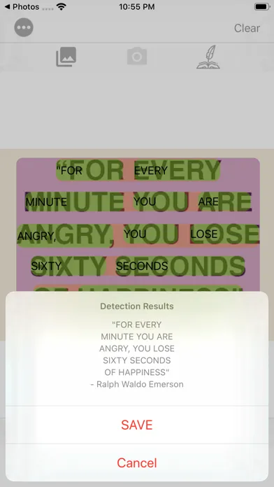 Zrzuty ekranu Get Text On Image