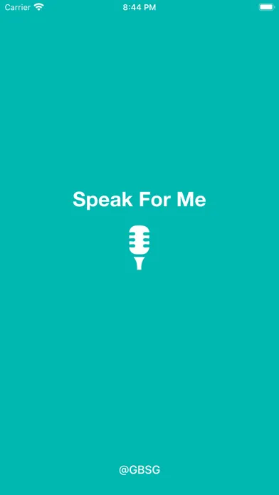 Capturas de pantalla de Speak For Me App