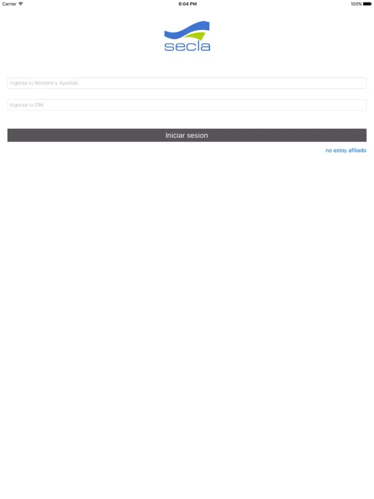 Zrzuty ekranu Secla iPad 