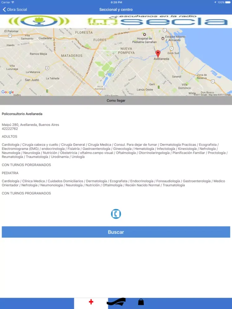 Zrzuty ekranu Secla iPad 