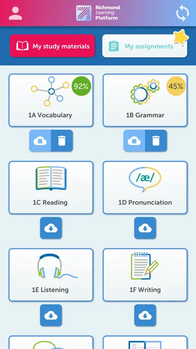 Richmond Learning Platform 스크린샷