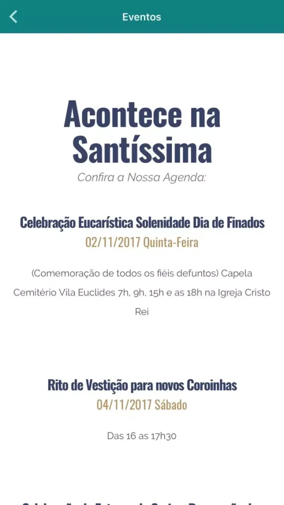 ภาพหน้าจอของ Santíssima Virgem