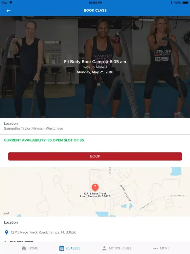 Fitness BC by STF iPad  Screenshots