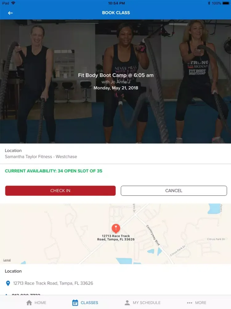 Fitness BC by STF iPad  Screenshots