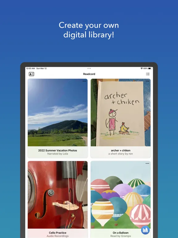 Readcord iPad 應用截圖