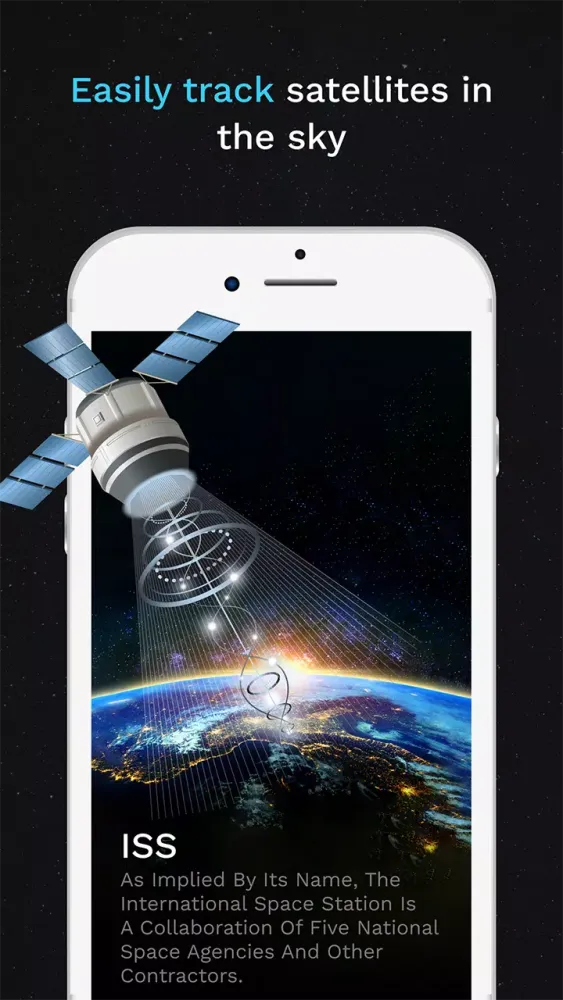 Zrzuty ekranu Starlink Tracker