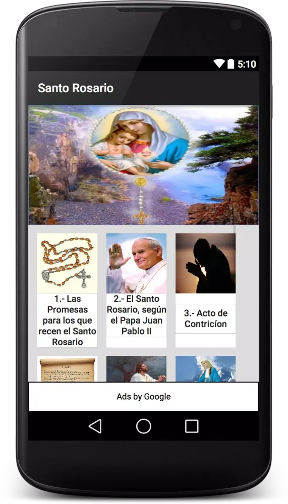 Santo Rosario سکرین شاٹس