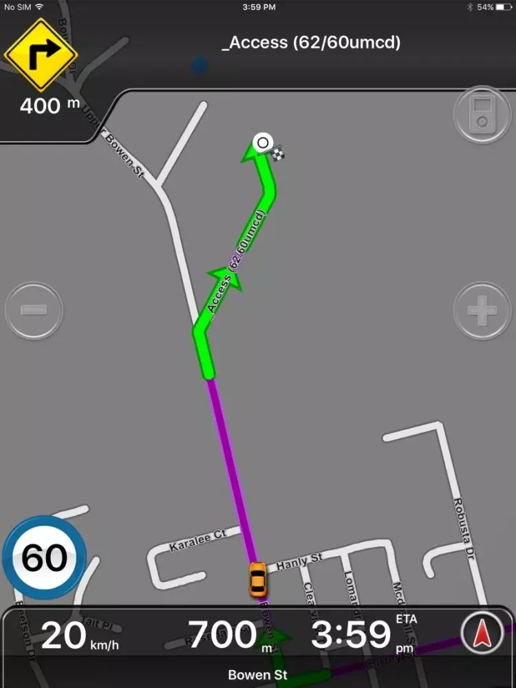Santos GLNG FieldNav iPad  سکرین شاٹس