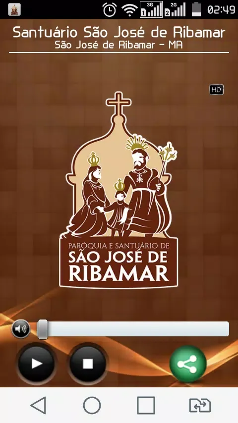 Capturas de tela do Santuário São José de Ribamar