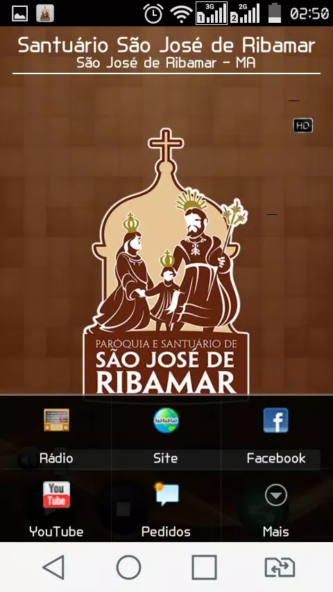 Capturas de tela do Santuário São José de Ribamar