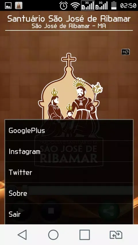 Capturas de tela do Santuário São José de Ribamar