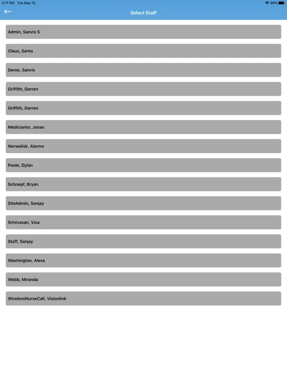 CareSynchrony® Screener iPad  Screenshots