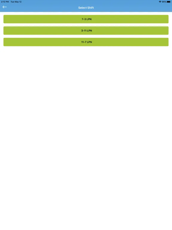 CareSynchrony® Screener iPad  Screenshots