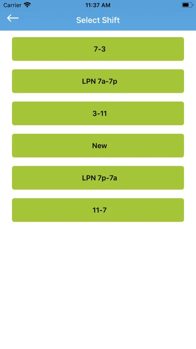 CareSynchrony® Screener Screenshots
