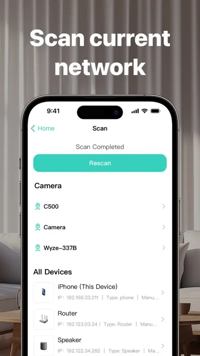 Capturas de pantalla de Camera Connect for Smart Home