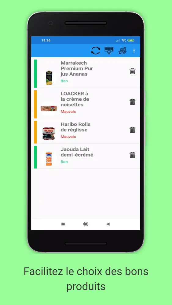Capturas de pantalla de Yoka Nutrition