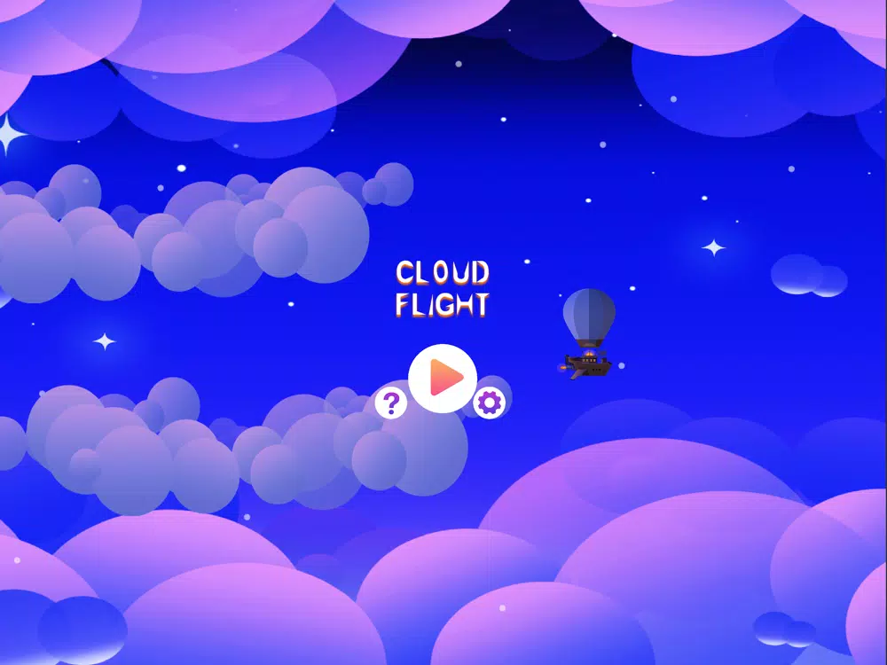 Tangkapan layar Cloud Flight Game! iPad 