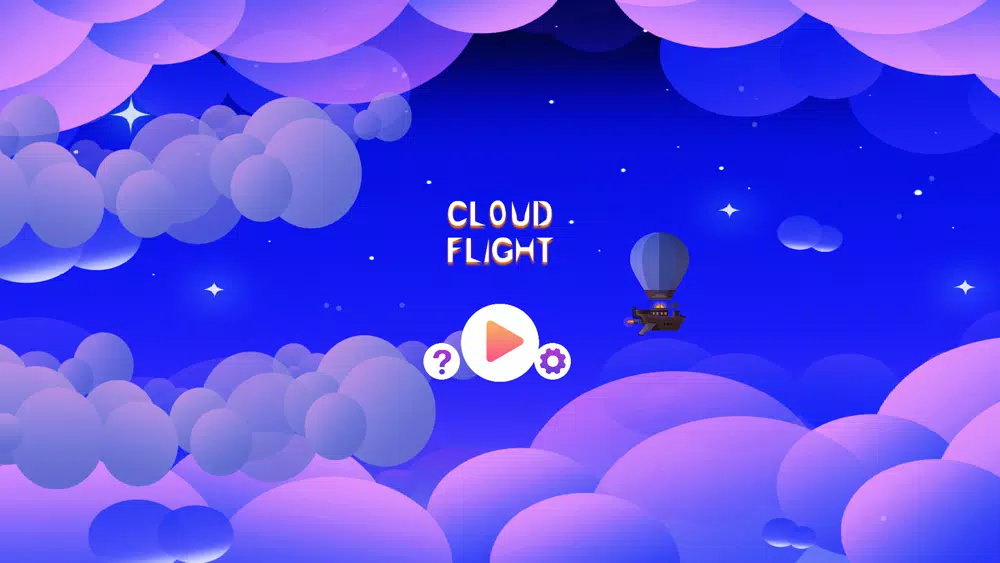 Tangkapan layar Cloud Flight Game!